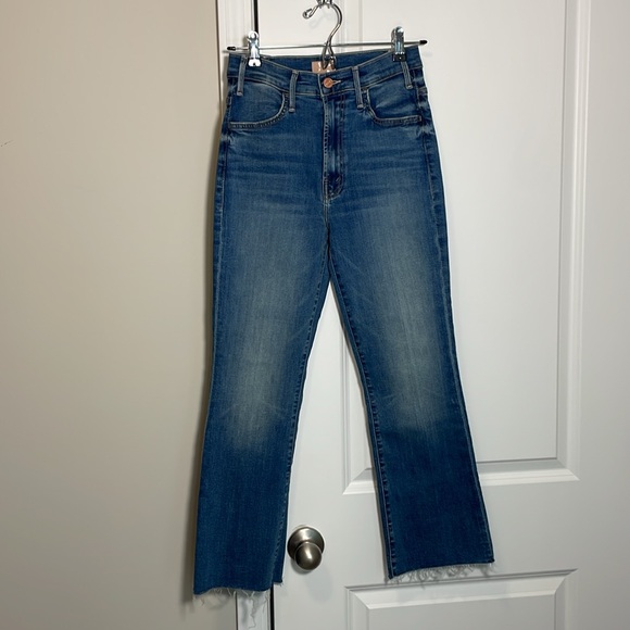 Mother PETITES The Lil Hustler Ankle Fray denim jean - Picture 4 of 12